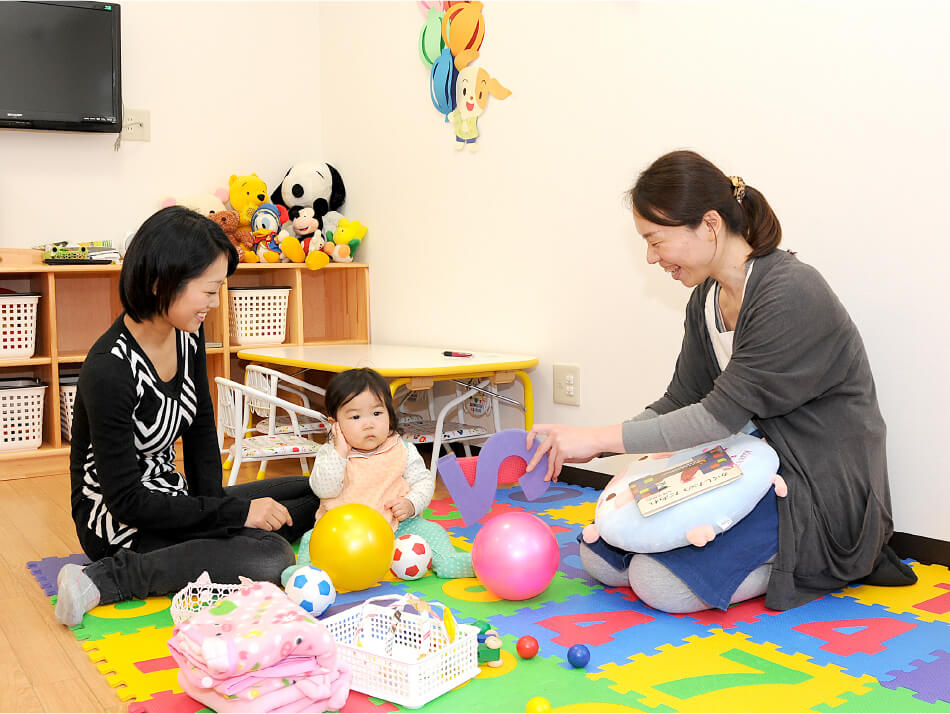 夜間でも、お子様をお預かり可能