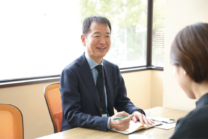 キャリア相談の様子