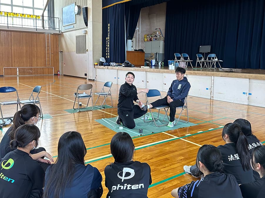 高校部活動出張講座（現場実習）